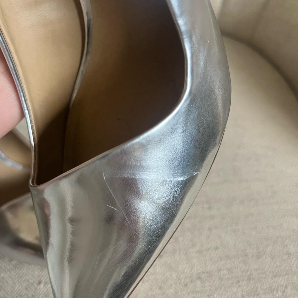 SOLD Chrome Heels - Picture 5 of 12